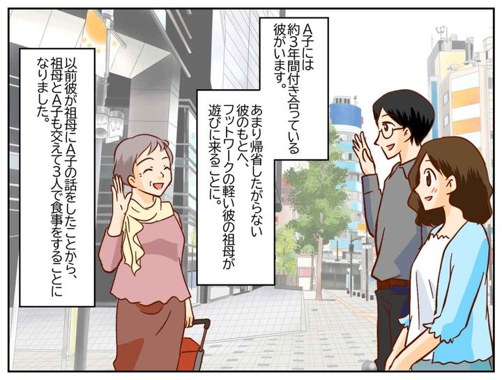 画像1: 祖母が孫に会いに来る！