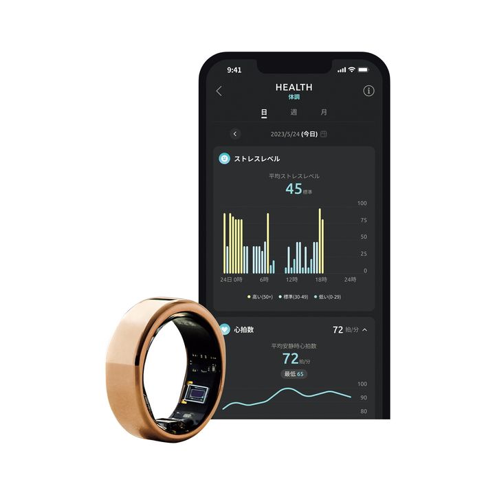 SOXAI RING 1 ピンクゴールド ￥39,980／SOXAI（ソクサイ）