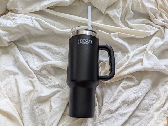 ストロー付き真空断熱タンブラーBIG