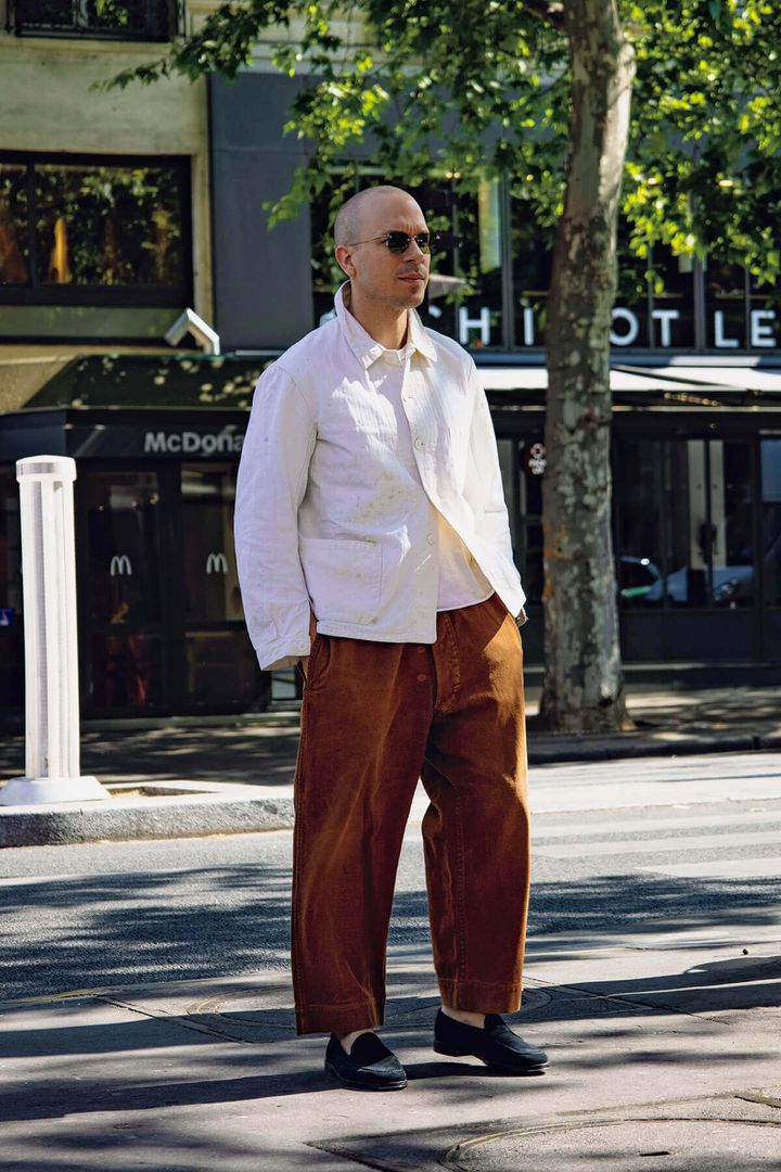 『l'étiquette』編集長、ファッションディレクター・ゴーティエ・ボルサレロ