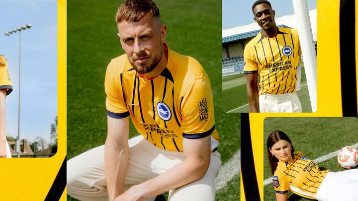 三笘薫のブライトン、2024-25新アウェイユニフォームを発表！“2部時代ユニ”をリニューアル