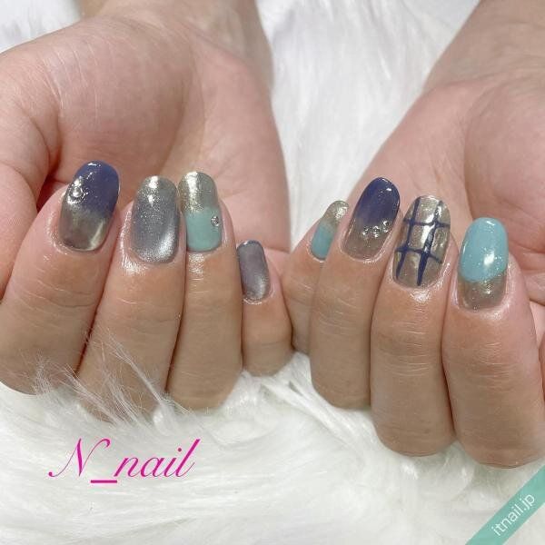N_nailが投稿したネイルデザイン [photoid:I0130420] via Itnail Design (737940)