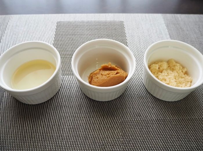 酢みそレシピの材料