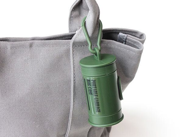 キャンドゥ 携帯用ゴミ袋ケース付き バッグ