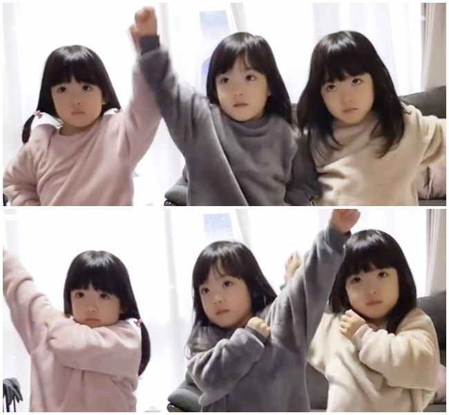 一卵性三つ子ちゃん