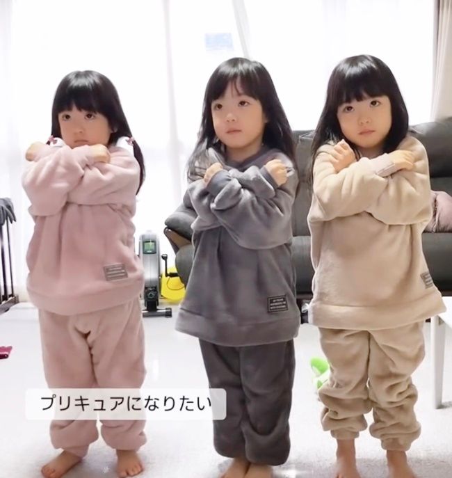 一卵性三つ子ちゃん