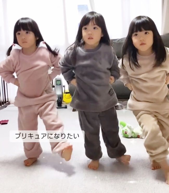 一卵性三つ子ちゃん