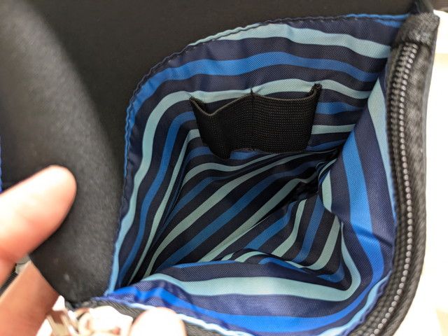 スマホショルダーの中