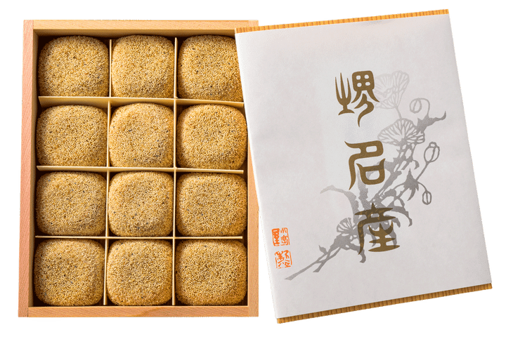 〈堺名産けし餅本舗小島屋〉のけし餅