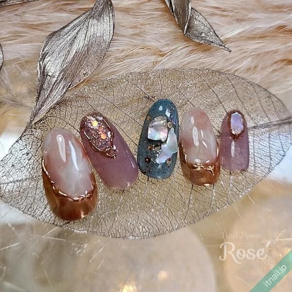 Rose’が投稿したネイルデザイン [photoid:I0128686] via Itnail Design (738054)