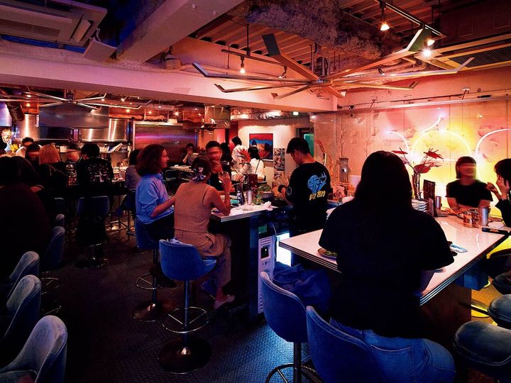 中目黒『Fun Fan』の内観