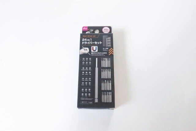 ダイソー 24IN1ドライバーセット（ケース付） パッケージ