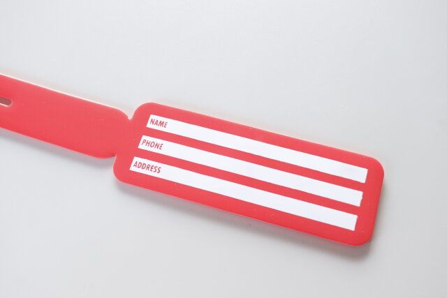 ダイソー トラベルネームタグ（シンプル） 書き込みタイプ