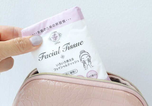 キャンドゥ いろいろ使えるフェイシャルティッシュ コンパクト