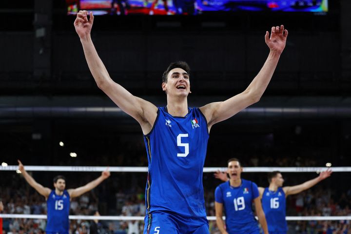 イタリアのアレッサンドロ・ミキエレット（C）ロイター