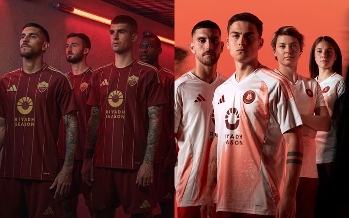 名門ローマ、2つの新ユニフォームが登場！優雅なホームは「昔のシーズンチケット」の色が復活