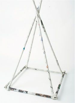 新聞紙でキッズテントを作ろう！ アレンジで自分だけの隠れ家のできあがり♪の画像12