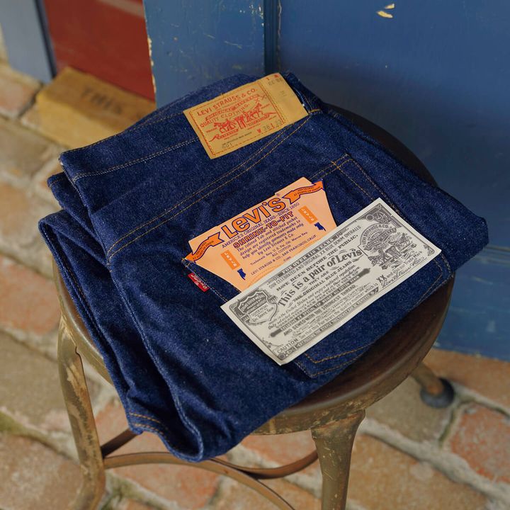 〈リーバイス®〉501の74年製のデッドストック