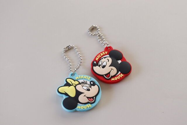 セリア キーキャップクラシック／ミッキーマウス、ミニ―マウス