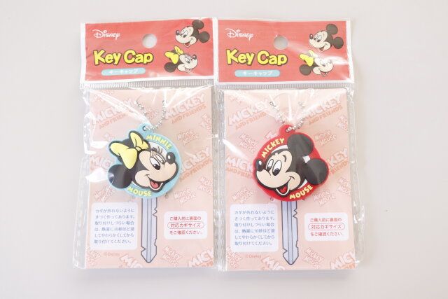 セリア キーキャップクラシック／ミッキーマウス、ミニ―マウス パッケージ
