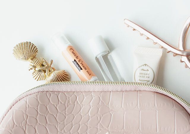 キャンドゥ ネイルケアグッズ ポーチ