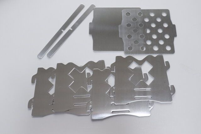 ダイソー ミニ焚火台