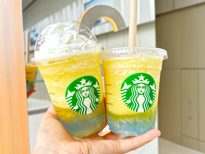 スタバパインフラペチーノ2024 カスタマイズ