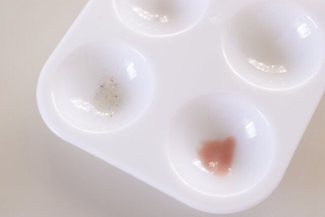 セリア ジェルネイルパレット 6マス サイズ感