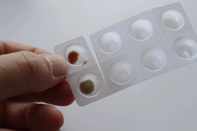 セリア ミキシングパレット 10 マス 7P 切り離せる