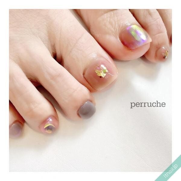 perrucheが投稿したネイルデザイン [photoid:I0114039] via Itnail Design (738176)
