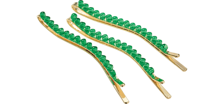 ヘアピン ３本セット ￥1,210（アネモネ／サンポークリエイト）