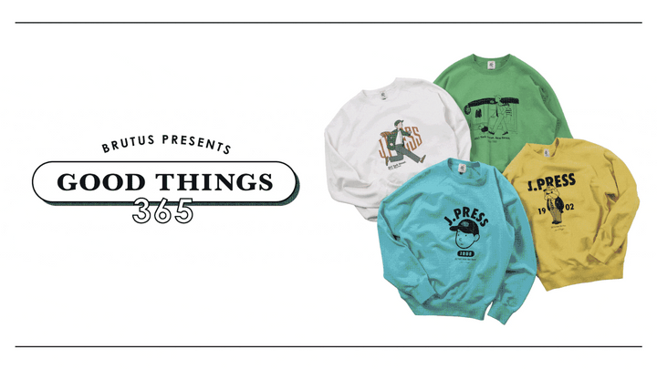 〈ボーイズコレクション‒アーロン・チャン〉 × 〈J.プレス オリジナルス〉のスエット