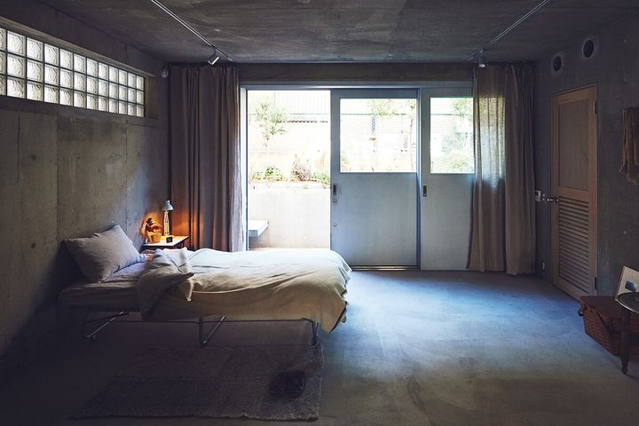 〈fog linen work〉オーナー・関根由美子、建築家・大橋渉 自宅 グストルーム