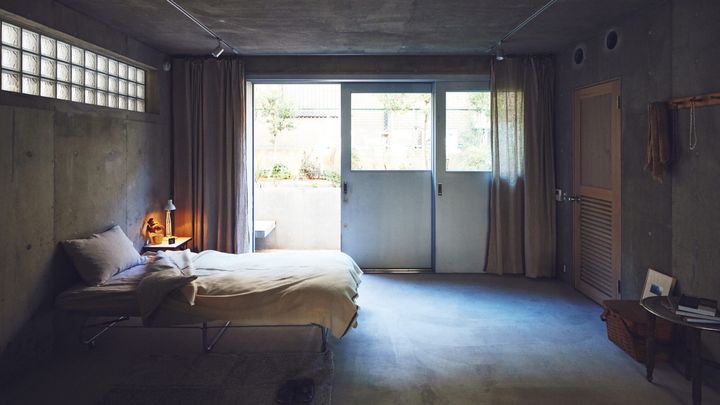 〈fog linen work〉オーナー・関根由美子、建築家・大橋渉 自宅 グストルーム