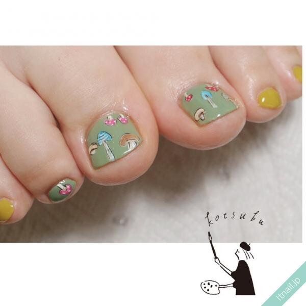 小粒nailが投稿したネイルデザイン [photoid:I0087092] via Itnail Design (738199)