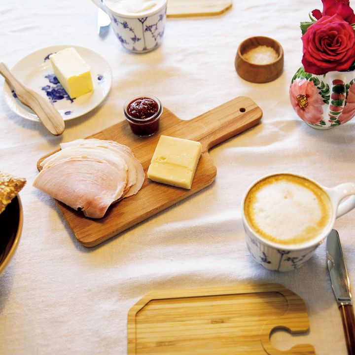 CIRKUSVOGNEN PÅ ÆRØの朝食