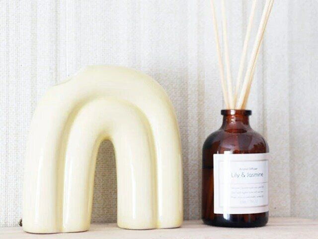 ダイソー フラワーベース（アーチ型） 使用例 インテリアアイテム