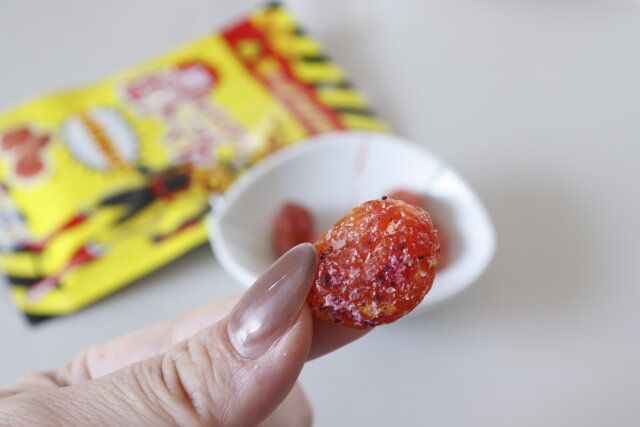 ダイソー 超スッパイマン塩トマト 味