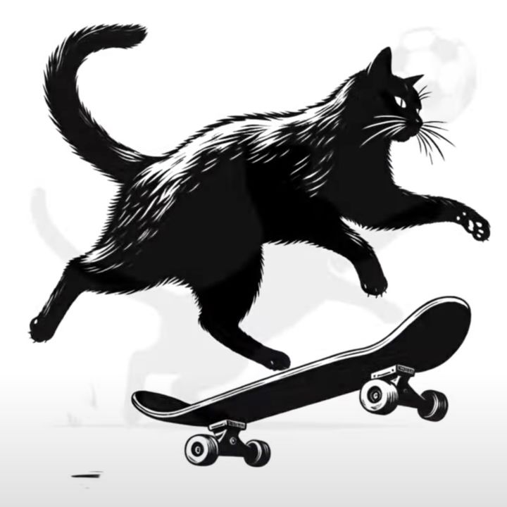 猫によるオリンピックの競技アイコン、世界が求めたのは多分これ