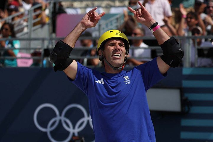 51歳で出場した、アンドルー・マクドナルド（C）ロイター