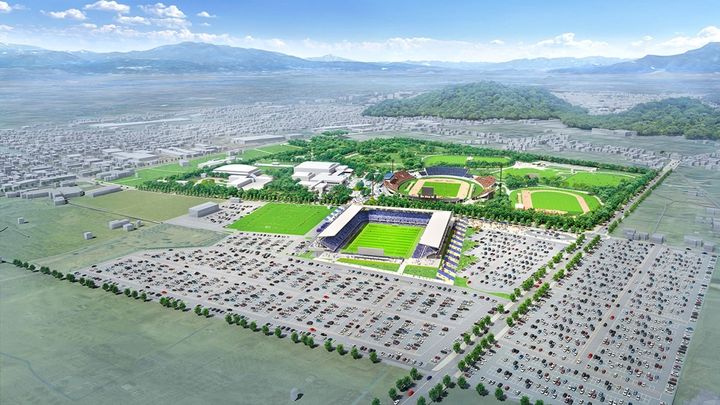 モンテディオ山形、新スタジアム建設の発注先が決定！スタジアムイメージも公開 建設費は約158億円
