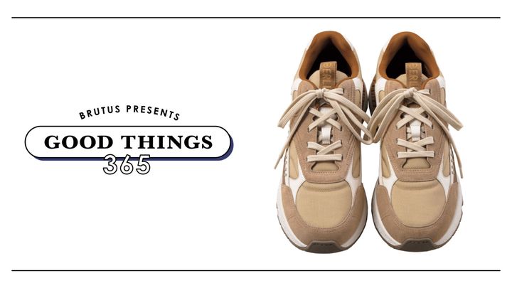 〈ベルルッティ〉のスニーカー