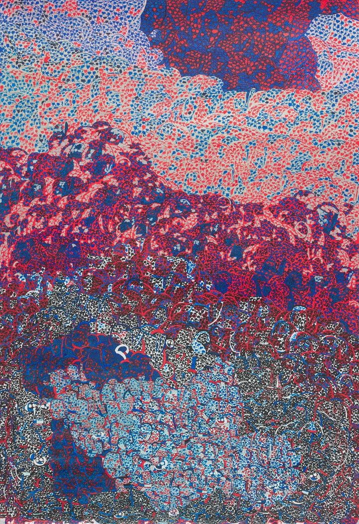 東京建物｜Brillia賞 内山.K / K.Uchiyama「赤と青の世界の地図」