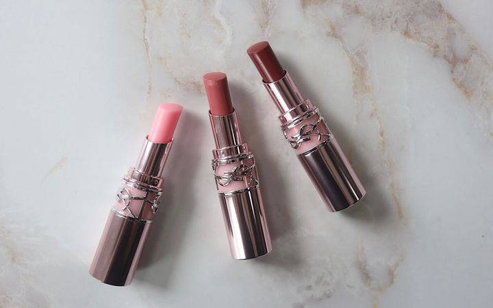 イヴ・サンローランの「YSL ラブシャイン キャンディ グロウ バーム」を全色スウォッチ！イエベ、ブルベ別のおすすめも紹介