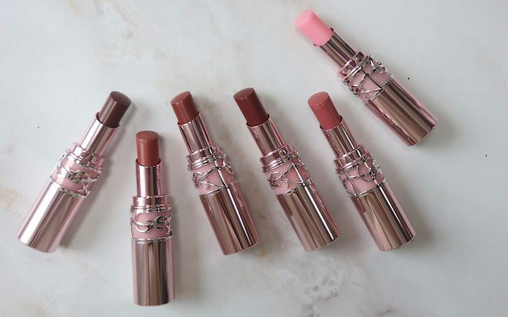 イヴ・サンローランの「YSL ラブシャイン キャンディ グロウ バーム」を全色スウォッチ！イエベ、ブルベ別のおすすめも紹介