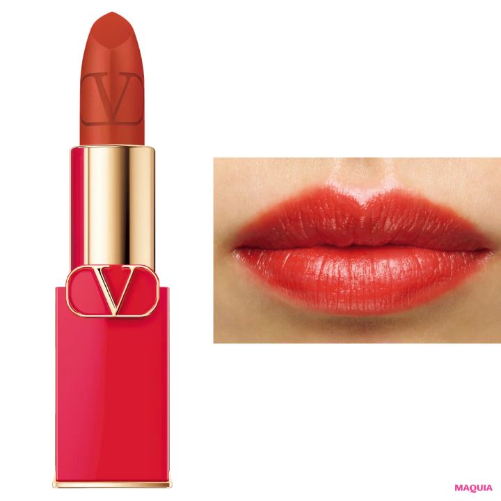 秋リップの注目カラーは「ウォーム コーラル」。新作リップ10本を塗り比べ&チャート_3