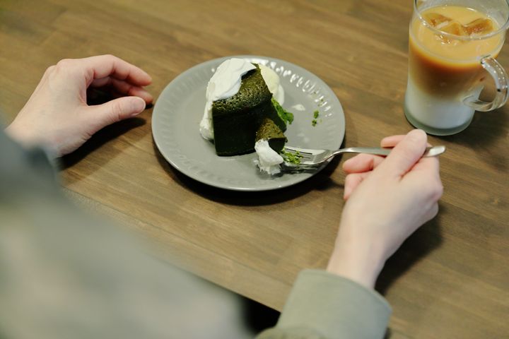 松尾さん渾身のケーキを実食