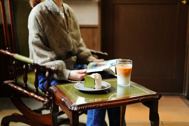 ひとり専用の空間でゆったりとくつろいで