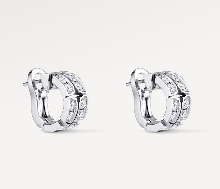 「タンブラー」ピアス（WG×ダイヤモンド）￥2,068,000