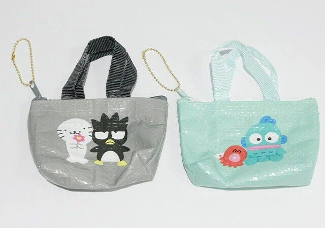 ダイソー マイクロバッグチャーム X／O 黒 マイクロバッグチャーム H／G 緑